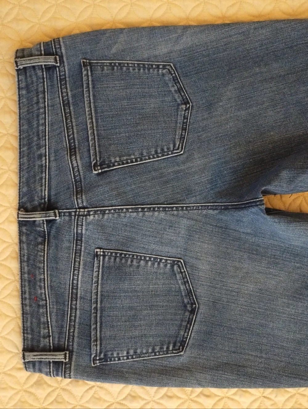 Talbots Flawless Five 5 pocket 12P Petites Straight Leg Stretch Demin Jeans